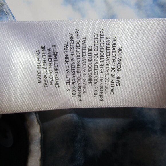 POLO RALPH LAUREN BOYS NAVY BLUE WHITE TIE DYE SWIM SHORTS BIG PONY SZ 7 EUC - Picture 14 of 15